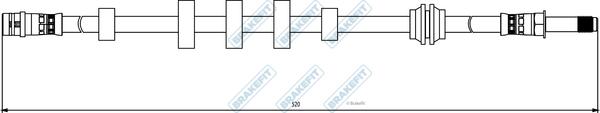 APEC BHO4215 - Flexible de frein cwaw.fr