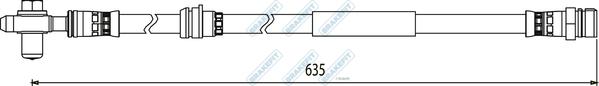 APEC BHO4216 - Flexible de frein cwaw.fr