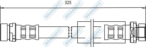 APEC BHO4282 - Flexible de frein cwaw.fr