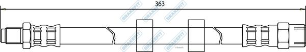 APEC BHO4277 - Flexible de frein cwaw.fr