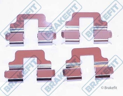 APEC BKT1062 - Kit d'accessoires, plaquette de frein à disque cwaw.fr