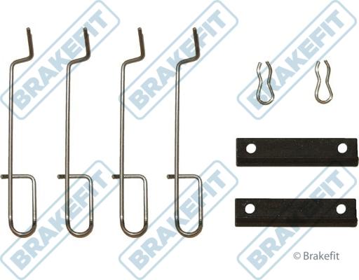 APEC BKT1003 - Kit d'accessoires, plaquette de frein à disque cwaw.fr