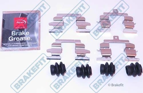 APEC BKT1166 - Kit d'accessoires, plaquette de frein à disque cwaw.fr