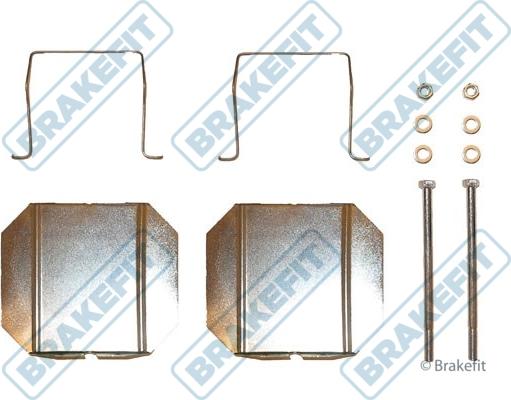 APEC BKT1110 - Kit d'accessoires, plaquette de frein à disque cwaw.fr