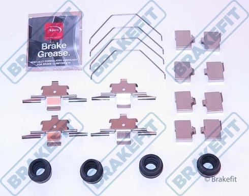 APEC BKT1183 - Kit d'accessoires, plaquette de frein à disque cwaw.fr