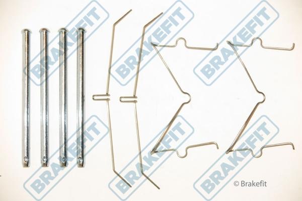 APEC BKT1384 - Kit d'accessoires, plaquette de frein à disque cwaw.fr