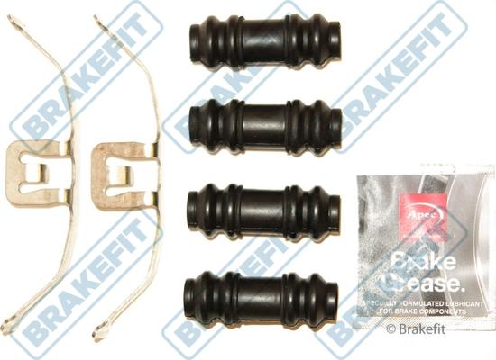 APEC BKT1200 - Kit d'accessoires, plaquette de frein à disque cwaw.fr