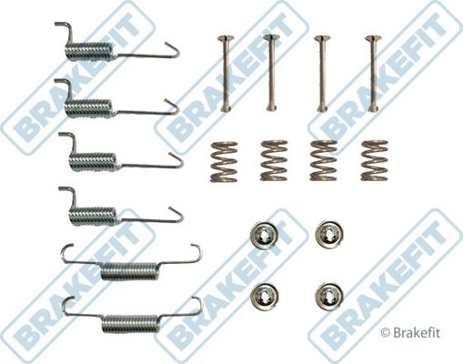 APEC BKT2075 - Kit d'accessoires, mâchoires de frein de stationnement cwaw.fr