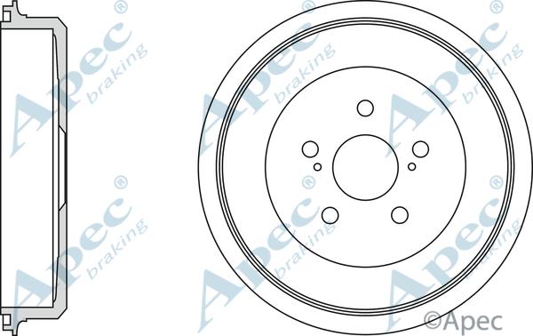 APEC DRM9999 - Tambour de frein cwaw.fr