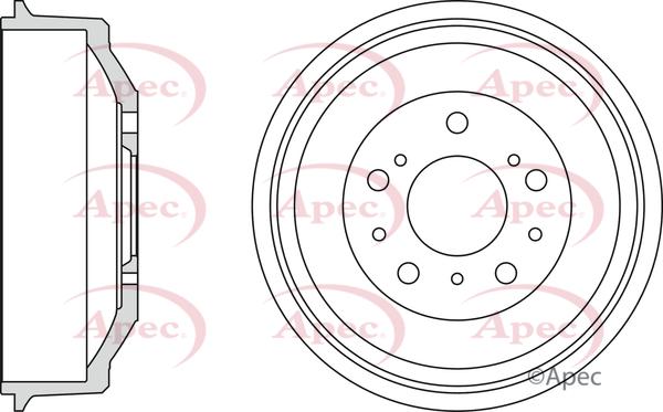 APEC DRM9993 - Tambour de frein cwaw.fr