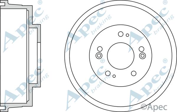 APEC DRM9943 - Tambour de frein cwaw.fr