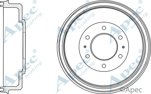 APEC DRM9968 - Tambour de frein cwaw.fr