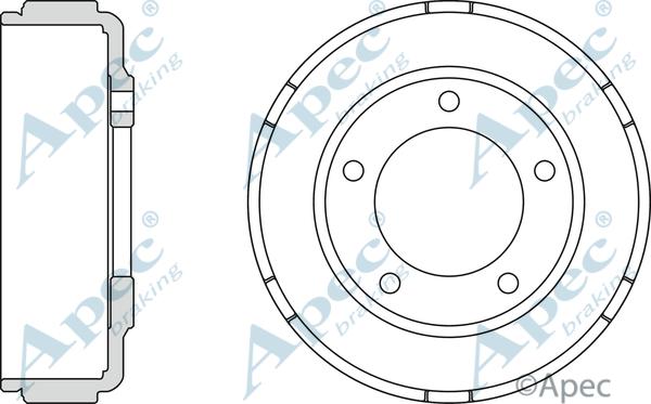 APEC DRM9919 - Tambour de frein cwaw.fr