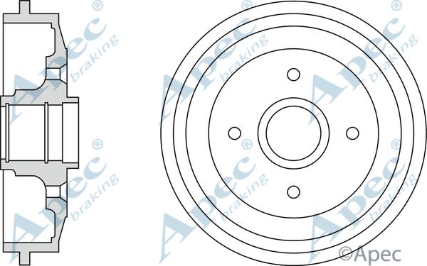 APEC DRM9986 - Tambour de frein cwaw.fr