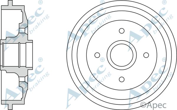 APEC DRM9922 - Tambour de frein cwaw.fr