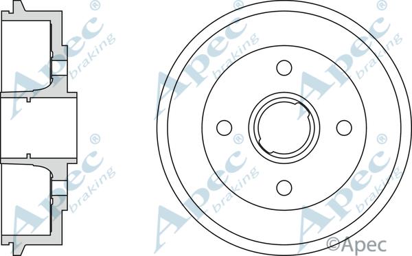 APEC DRM9194 - Tambour de frein cwaw.fr