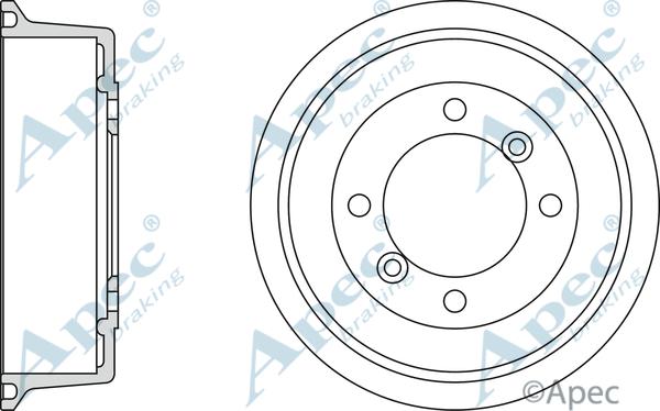 APEC DRM9102 - Tambour de frein cwaw.fr