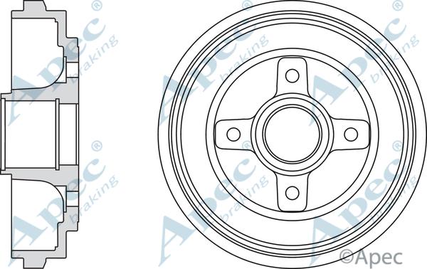 APEC DRM9200 - Tambour de frein cwaw.fr