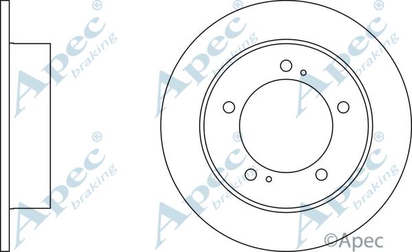 APEC DSK942 - Disque de frein cwaw.fr