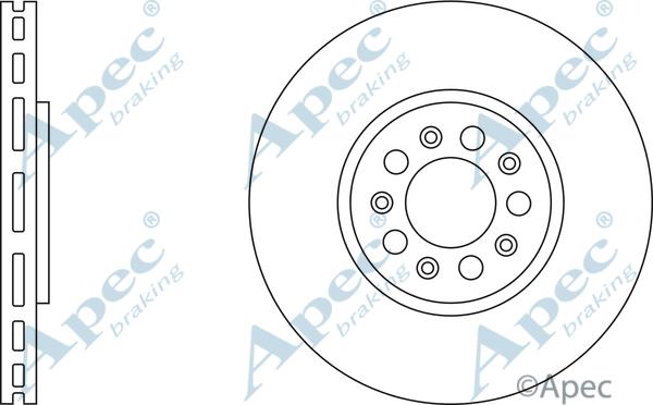 APEC DSK957 - Disque de frein cwaw.fr