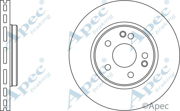 APEC DSK964 - Disque de frein cwaw.fr