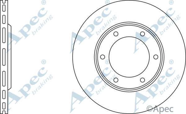 APEC DSK963 - Disque de frein cwaw.fr