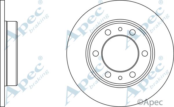 APEC DSK967 - Disque de frein cwaw.fr