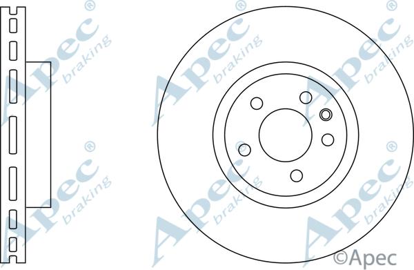 APEC DSK904 - Disque de frein cwaw.fr