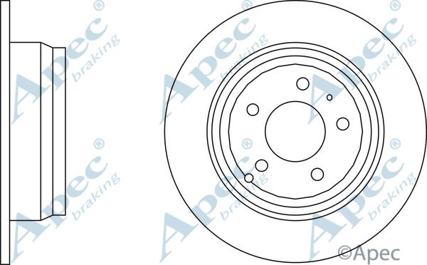 APEC DSK916 - Disque de frein cwaw.fr