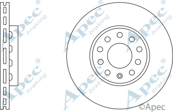 APEC DSK911 - Disque de frein cwaw.fr