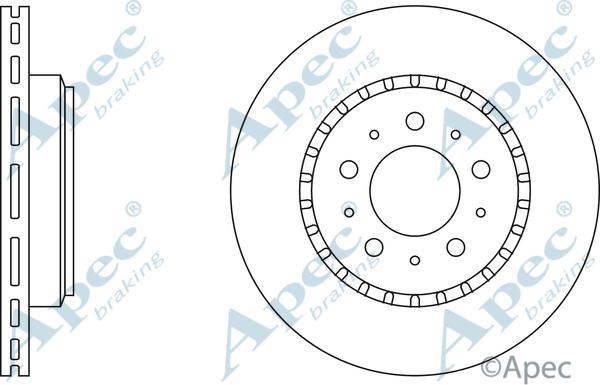 APEC DSK917 - Disque de frein cwaw.fr