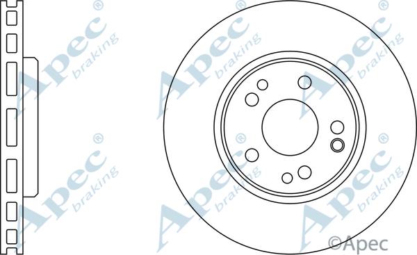 APEC DSK929 - Disque de frein cwaw.fr