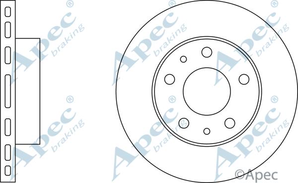 APEC DSK925 - Disque de frein cwaw.fr