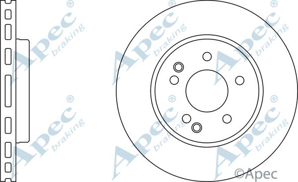 APEC DSK921 - Disque de frein cwaw.fr