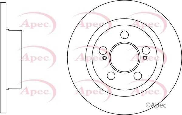 APEC DSK4103 - Disque de frein cwaw.fr