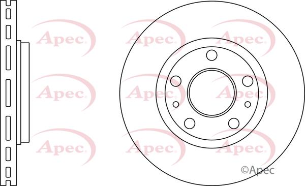 APEC DSK4102 - Disque de frein cwaw.fr