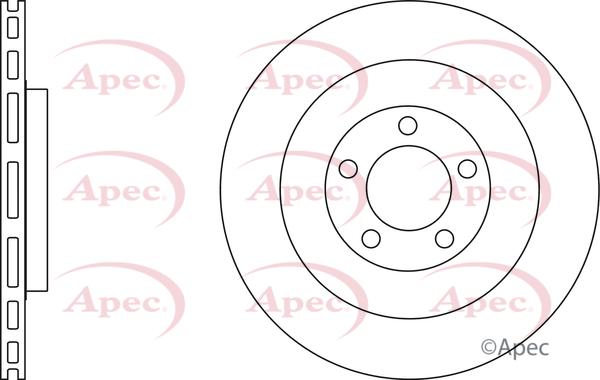 APEC DSK4136 - Disque de frein cwaw.fr