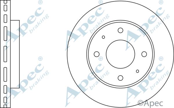 APEC DSK506 - Disque de frein cwaw.fr