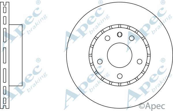 APEC DSK513 - Disque de frein cwaw.fr