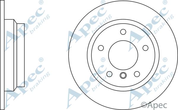 APEC DSK536 - Disque de frein cwaw.fr