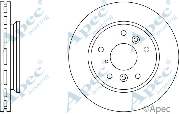 APEC DSK533 - Disque de frein cwaw.fr