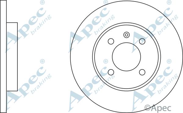 APEC DSK575 - Disque de frein cwaw.fr