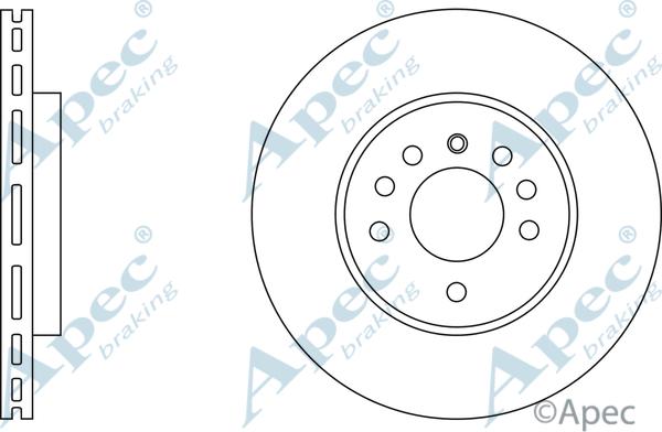 APEC DSK578 - Disque de frein cwaw.fr