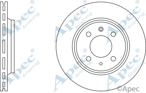 APEC DSK577 - Disque de frein cwaw.fr