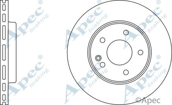 APEC DSK697 - Disque de frein cwaw.fr