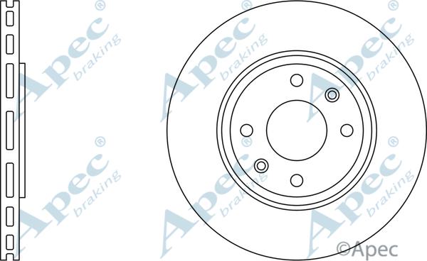 APEC DSK642 - Disque de frein cwaw.fr