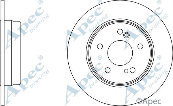 APEC DSK650 - Disque de frein cwaw.fr