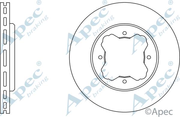 APEC DSK602 - Disque de frein cwaw.fr