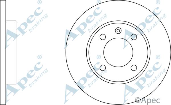 APEC DSK197 - Disque de frein cwaw.fr