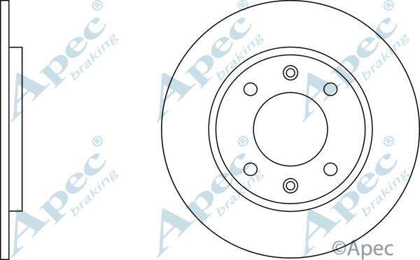 APEC DSK119 - Disque de frein cwaw.fr